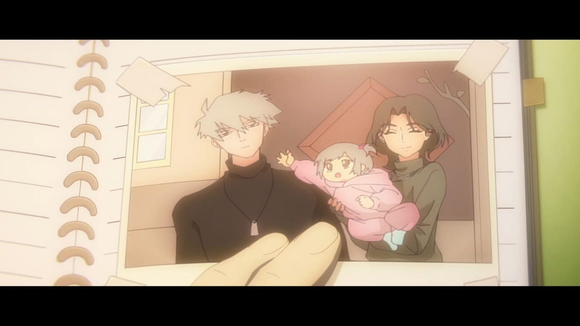 Wang Yi, his wife, and their daughter (Image via Pb Animation/LAN Studio/Paper Plane Animation)